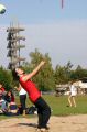 Un joueur de l'quipe de beach-volley Rostand2.